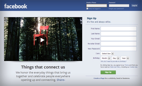 Facebook, chair, chairs, connecting, connect, people, site, home, video, brand, branding