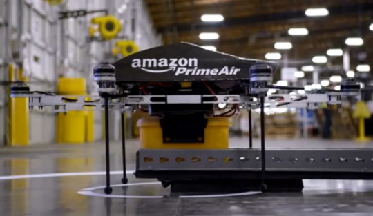 Amazon, Amazon.com, Amazon Prime, Amazon Prime Air, delivery, copter, drone, delivery drone, octocopter