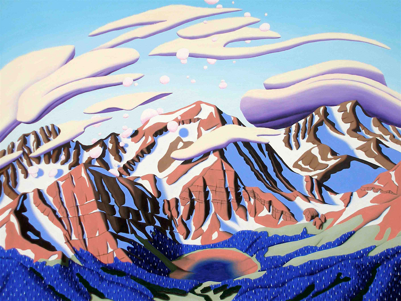 Tracy Felix, art, artist, painting, Colorado, landscape, underpainting, Megan Lake, Mount Owen, Rito Alto Peak, Sangres, Sangre de Cristo, mountains