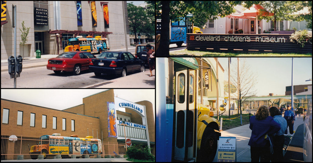 Cleveland Children's Museum, Nashville's Cumberland Science Museum, Indianapolis Children's Museum, Museum Center Milwaukee