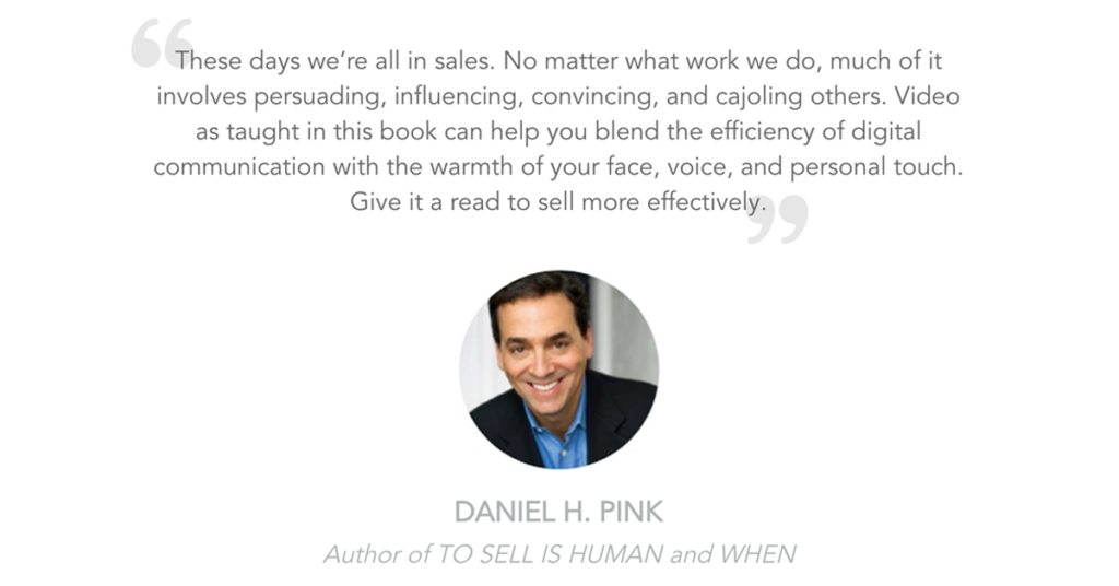 Rehumanize Your Business, Ethan Beute, write a book, Dan Pink, endorsement, Daniel Pink