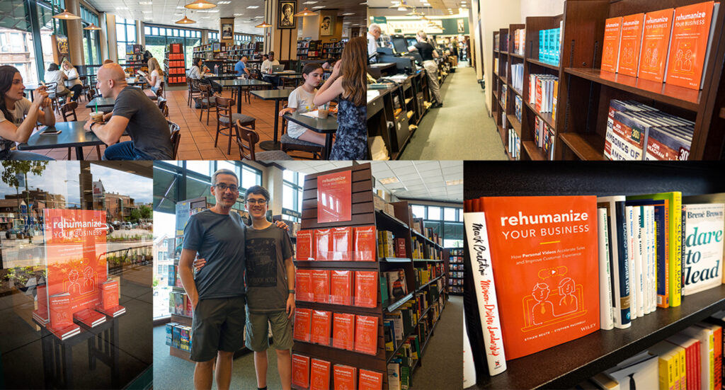 Rehumanize Your Business, write a book, publish a book, Ethan Beute, Chicago, Barnes & Noble